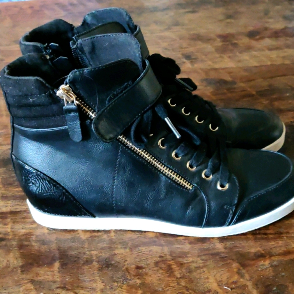 Mix No 6 Wedge High Rise Sneakers